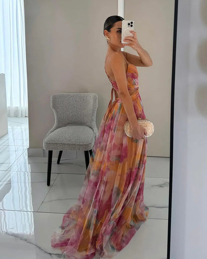 LA FIORA | VESTIDO MAXI DE ELEGANCIA FLORAL