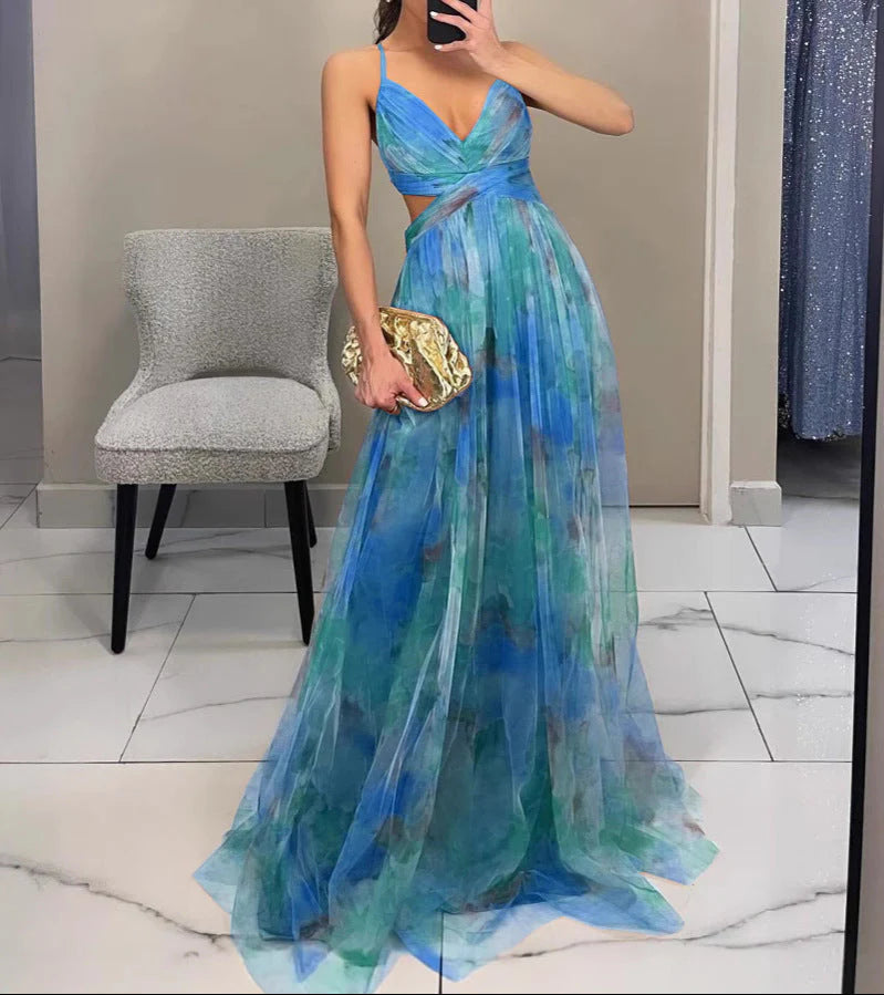 LA FIORA | VESTIDO MAXI DE ELEGANCIA FLORAL