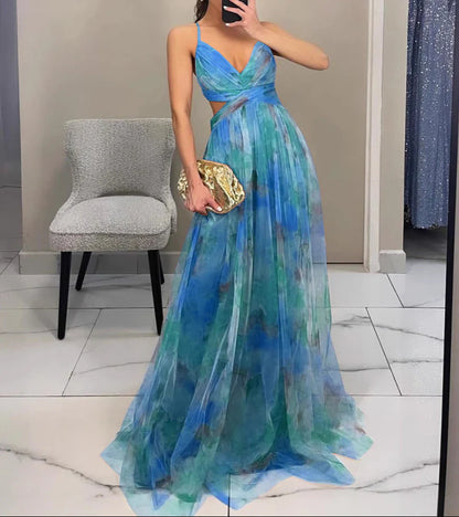 LA FIORA | VESTIDO MAXI DE ELEGANCIA FLORAL